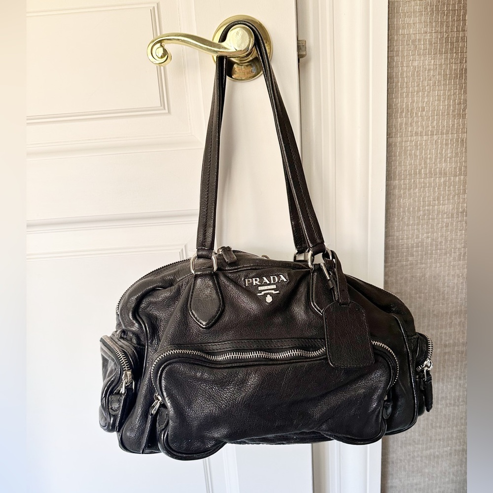 Prada Distressed Leather Bag